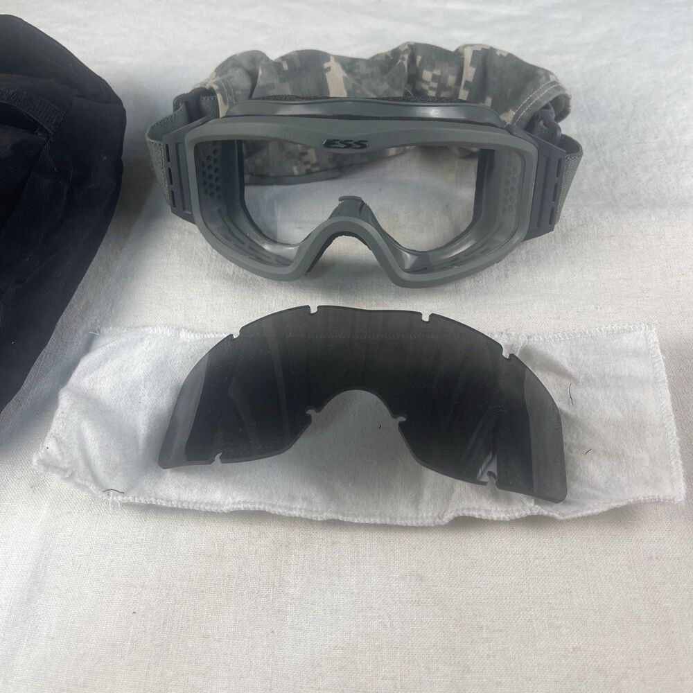 ESS Eyewear Military Goggles Ski Eyewear  Land Ops Striker Series Foliage Green